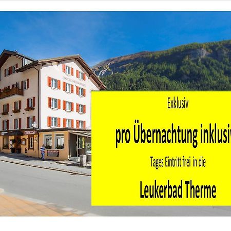 Hotel Heilquelle Leukerbad Esterno foto