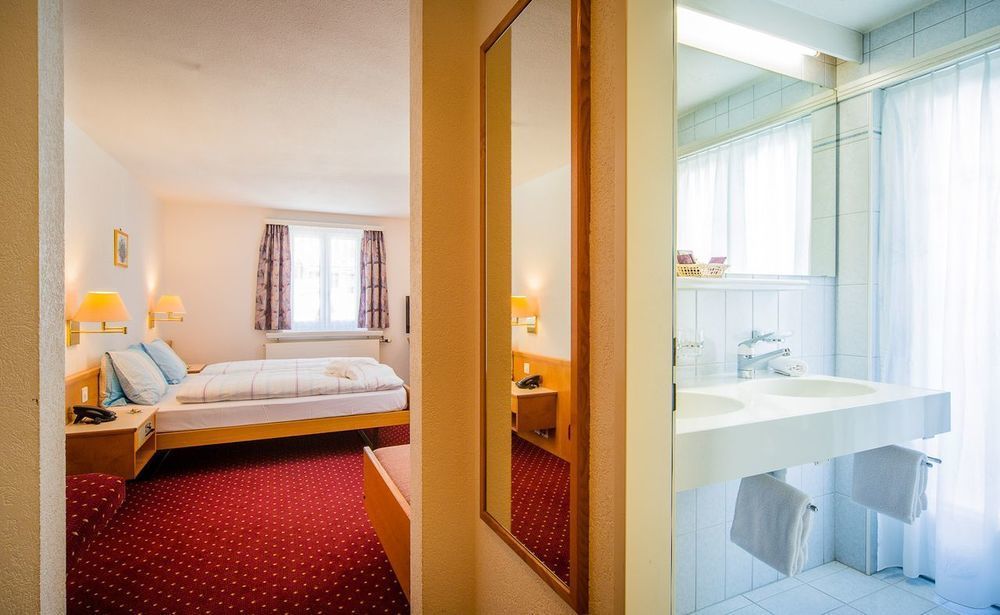 Hotel Heilquelle Leukerbad Esterno foto