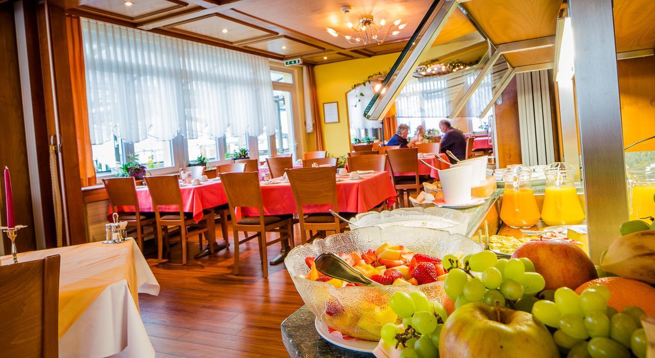 Hotel Heilquelle Leukerbad Esterno foto